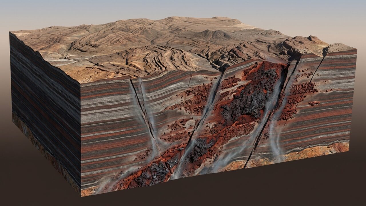 Cientistas descobrem que os maiores depósitos de ferro da Terra são até 1 bilhão de anos mais jovens e mudam a busca por minério