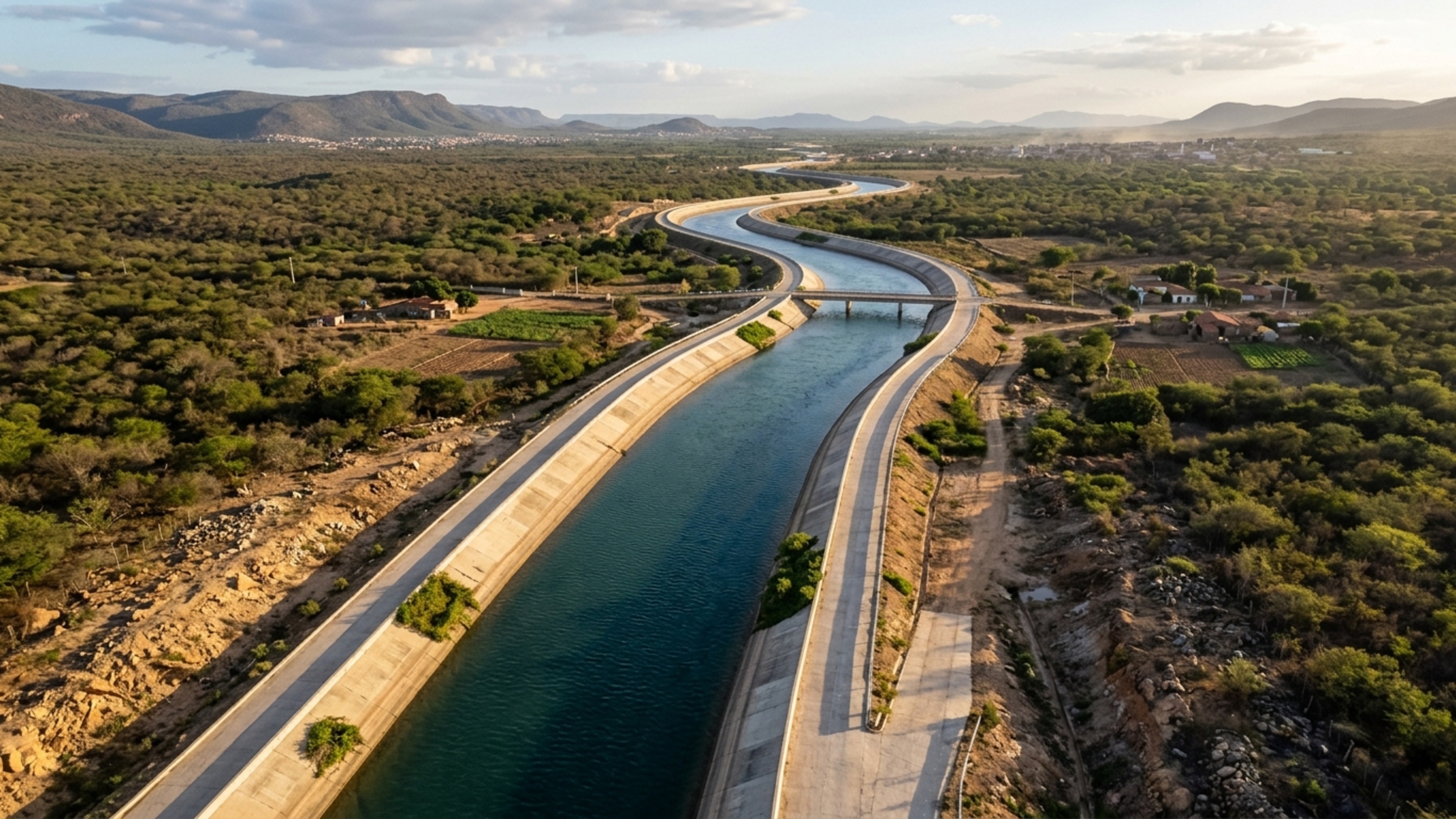 Rio artificial com mais de 145 km construído para levar água para uma das áreas mais secas da região deixa cientistas e engenheiros incrédulos