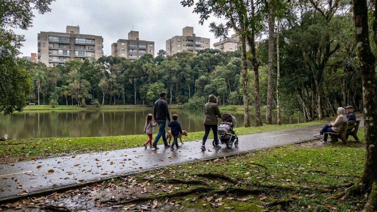 Curitiba - Capital brasileira com melhor qualidade de vida reúne 68 m² de área verde por morador e 53 parques e bosques espalhados pelos bairros