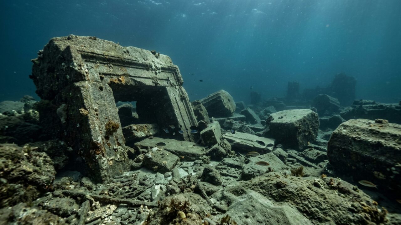 Após mais de 1.600 anos de história, os arqueólogos trazem à superfície alguns blocos de 80 toneladas de uma das Sete Maravilhas do mundo antigo