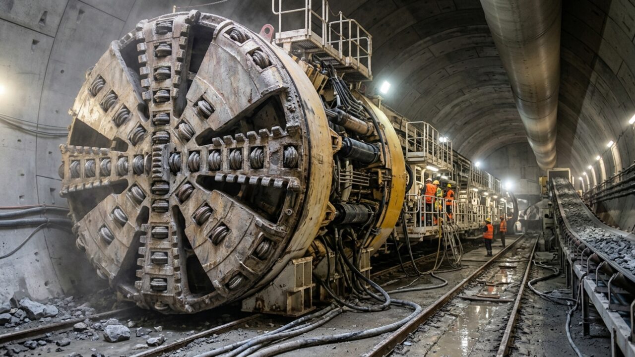 Túnel de 57,5 km sob os Alpes vai ligar França e Itália e tirar caminhões da estrada