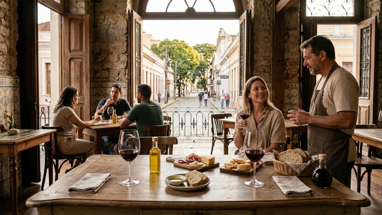 A cidade gaúcha na fronteira com o Uruguai fica no mesmo paralelo do Chile e da África do Sul, e é por isso que o vinho dela ganhou selo do INPI e o azeite virou rota oficial