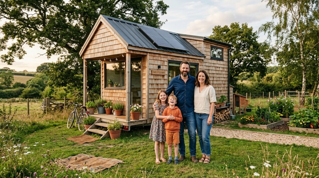 Família acumulou US$ 96 mil em dívidas, mudou radicalmente de vida e construiu a própria casa em uma pequena propriedade rural