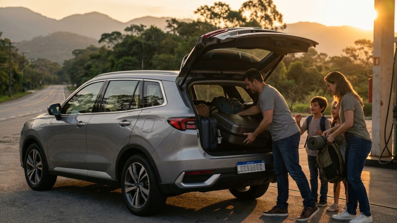 Ford transforma porta-malas de 448 litros em espaço de 1.422 litros e coloca 169 cv em SUV preparado para viagens carregadas