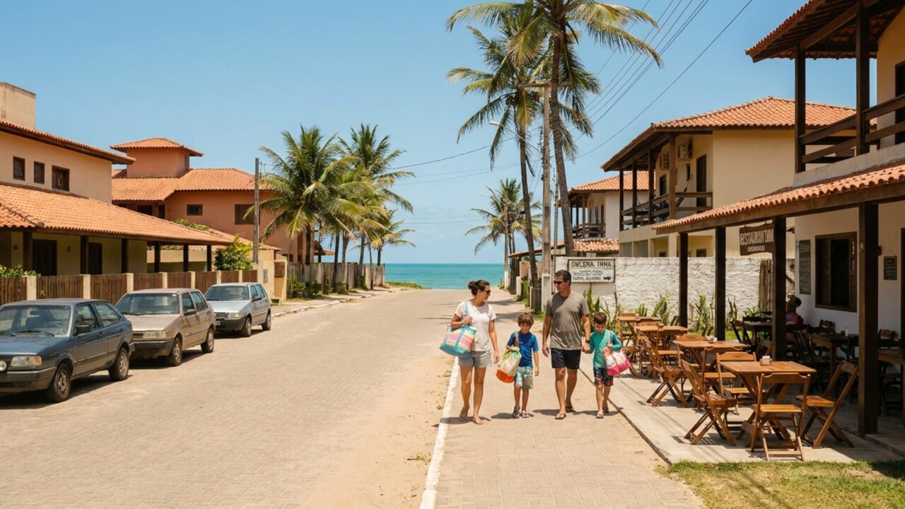 Cidade com duas praias premiadas perto de Salvador vira refúgio para quem quer mar quente e vida mais calma