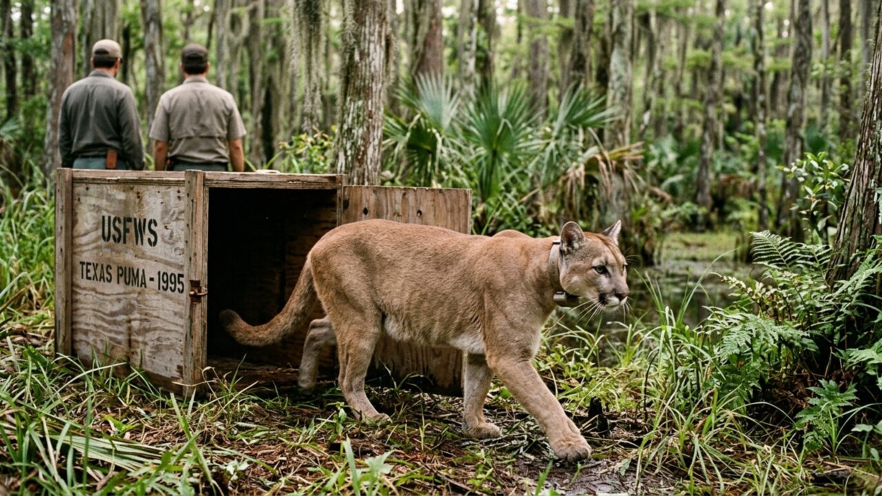 Oito fêmeas foram levadas para uma região com menos de 30 felinos e o resgate genético ajudou a população ultrapassar 200 animais