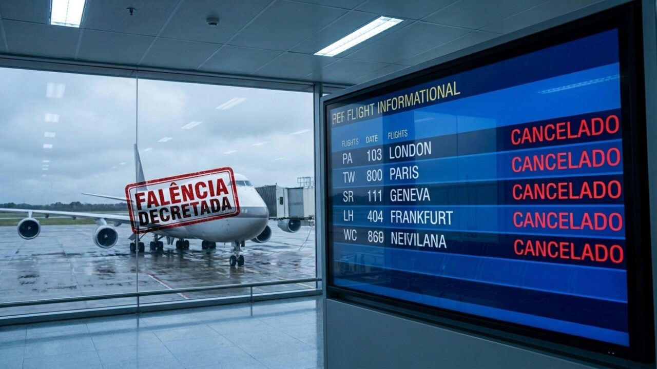 Após 64 anos, companhia aérea lendária cancela todos os voos e deixa 7.500 trabalhadores sem emprego em poucas horas