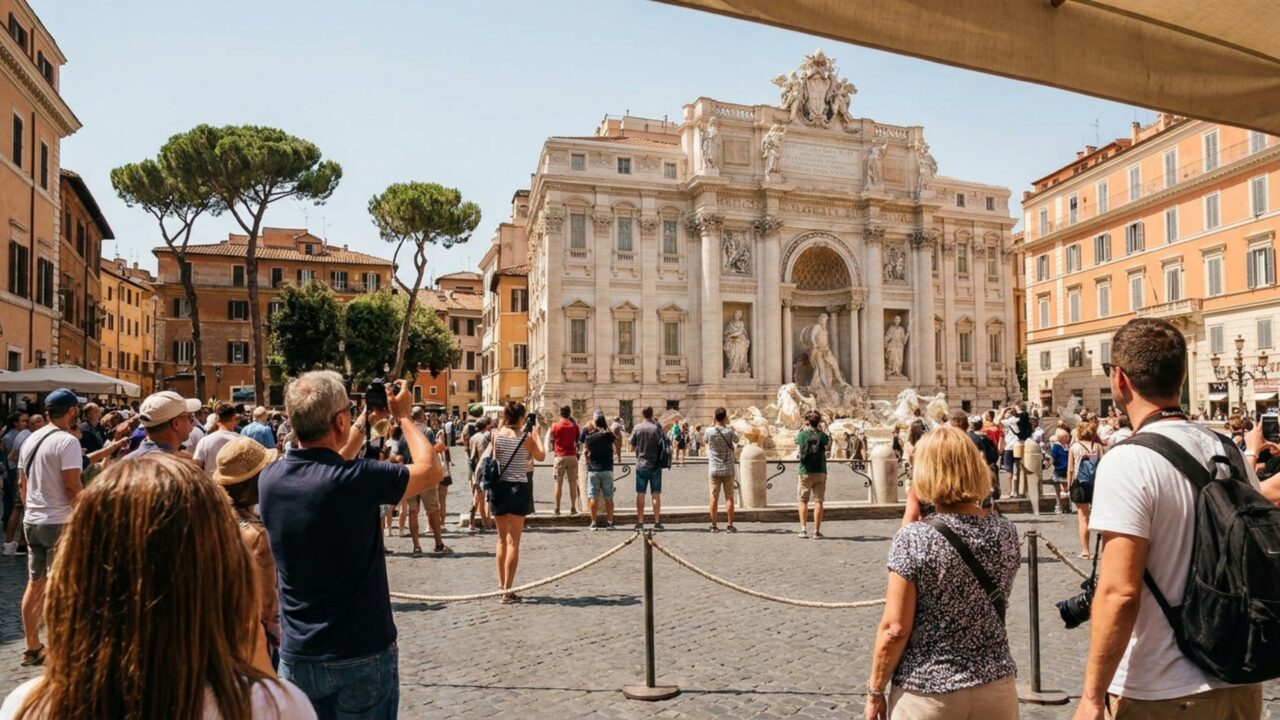 Cidade fundada há 2.779 anos passa a cobrar 2 euros para turistas chegarem perto de sua fonte mais famosa