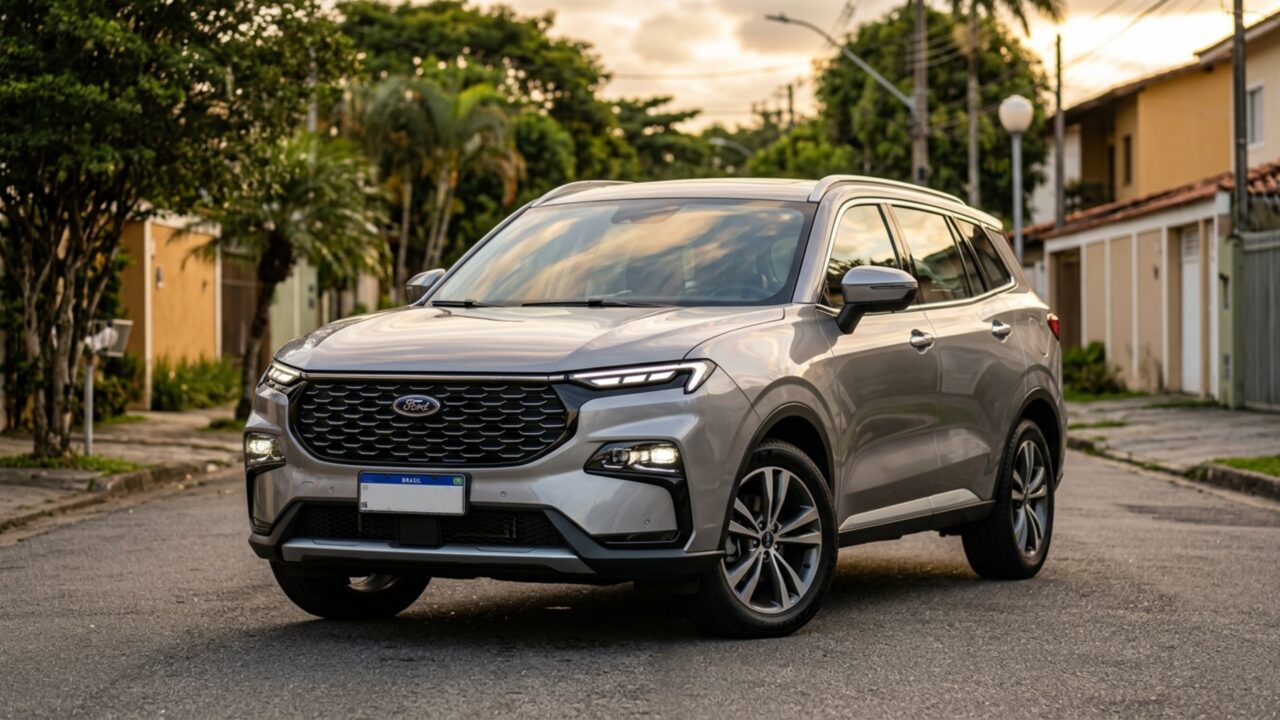 O porta-malas deste SUV cresce de 448 para 1.422 litros e transforma o carro familiar em parceiro para cargas volumosas