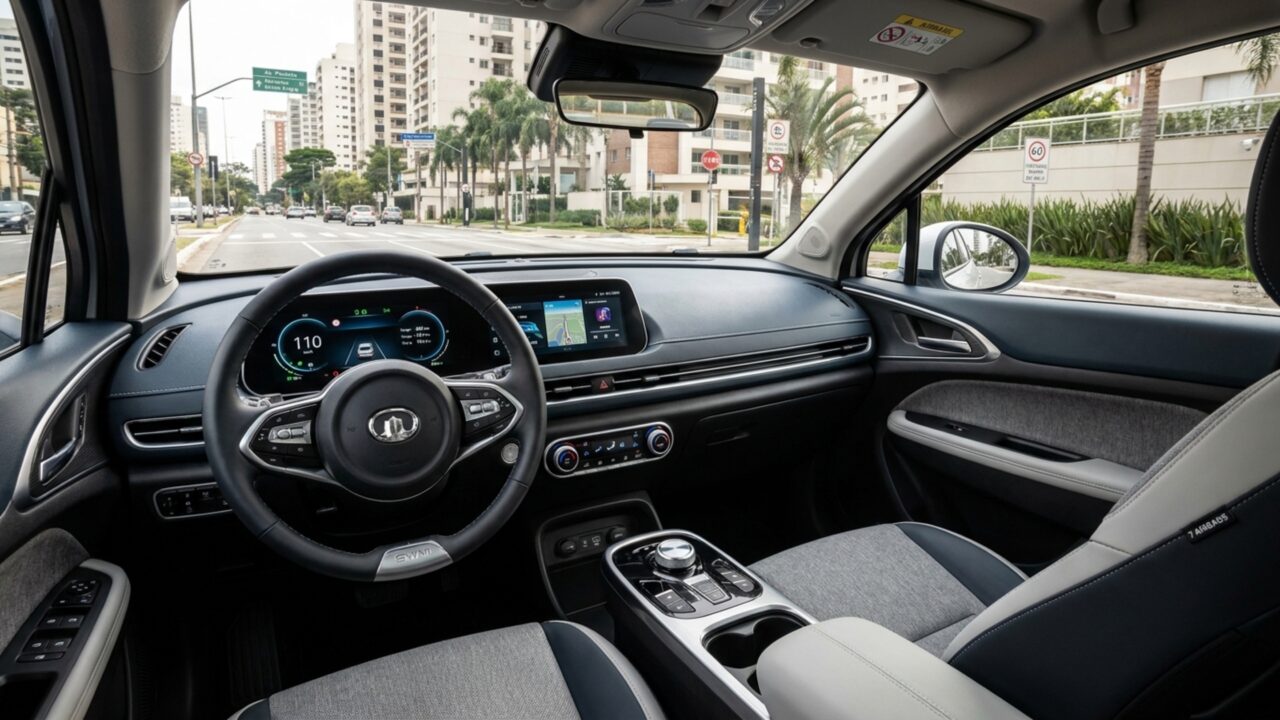 Elétrico de R$ 169.000 reúne 315 km de autonomia com 171 cv e 250 Nm além de sete airbags