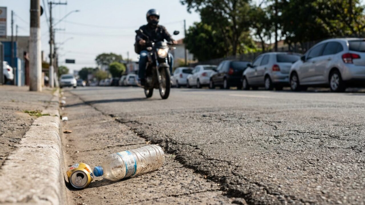 Motoristas que jogam objetos pela janela do carro precisam conhecer o Art. 172 do Código de Trânsito Brasileiro