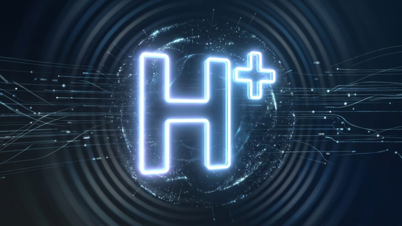 Celular mostrando H+: saiba o significado do símbolo e para que ele serve