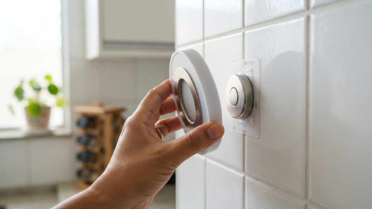 Adeus cômodos escuros: as luzes com sensor de presença que colam na parede e não precisam de tomada