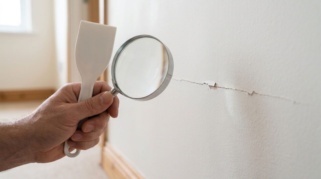 Como identificar se uma rachadura na parede da sala é perigosa ou apenas estética