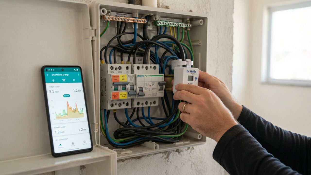 Em 3 passos simples: o medidor Wi-Fi de R$ 80 que mostra no celular quanto cada cômodo gasta em tempo real