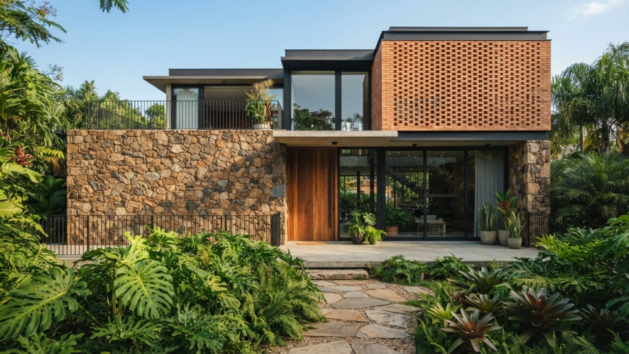 Adeus porcelanato na fachada: o revestimento rústico que resiste às intempéries, não desbota e é a grande aposta dos arquitetos em 2026