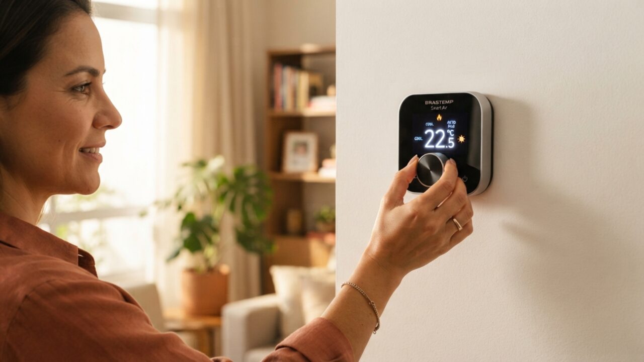 O detalhe sutil no termostato que faz você gastar mais energia sem perceber