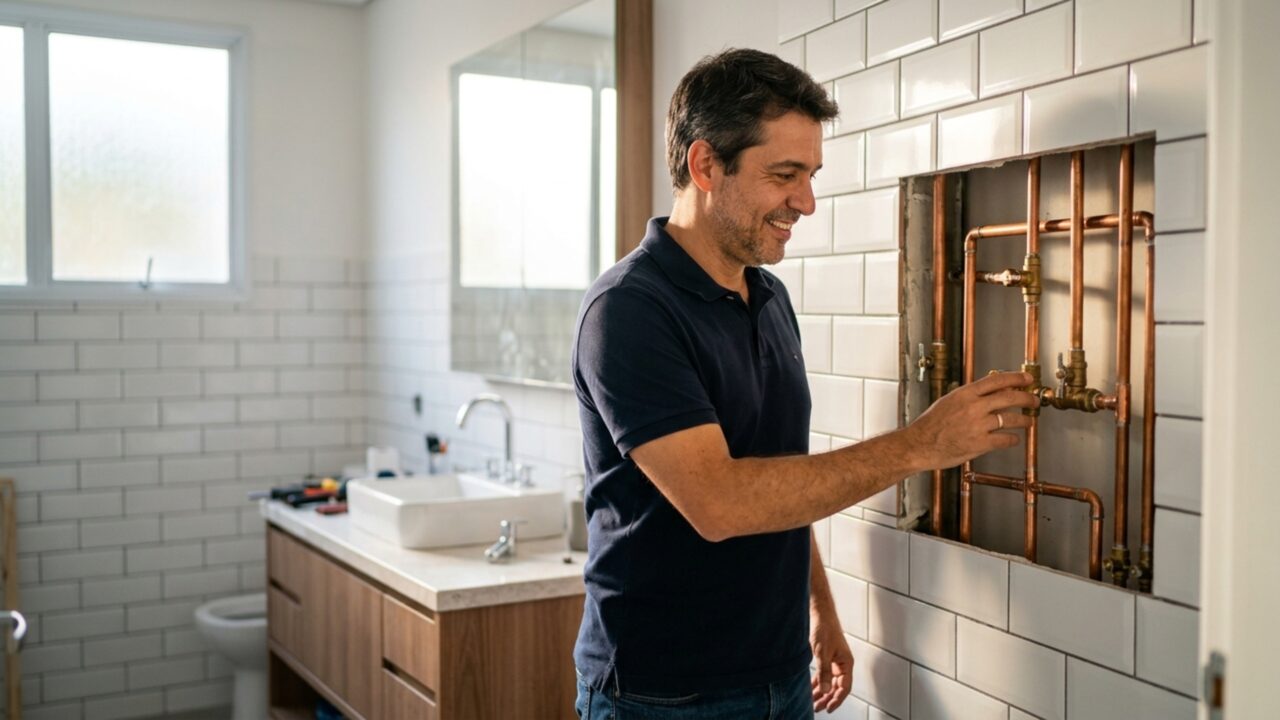 Quanto um encanador cobra para trocar o encanamento antigo de uma casa em julho de 2026?