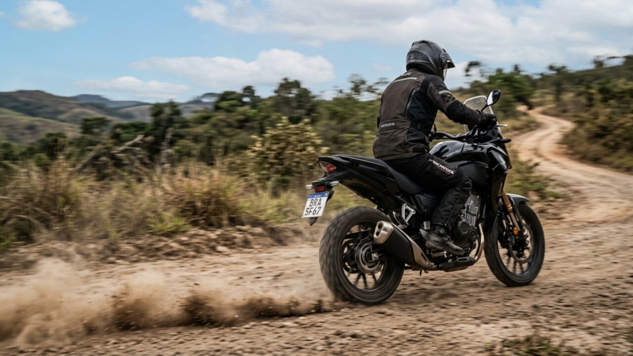 Tanque de 17,7 litros e roda dianteira de 19 polegadas preparam esta trail bicilíndrica de 49,6 cv para viajar