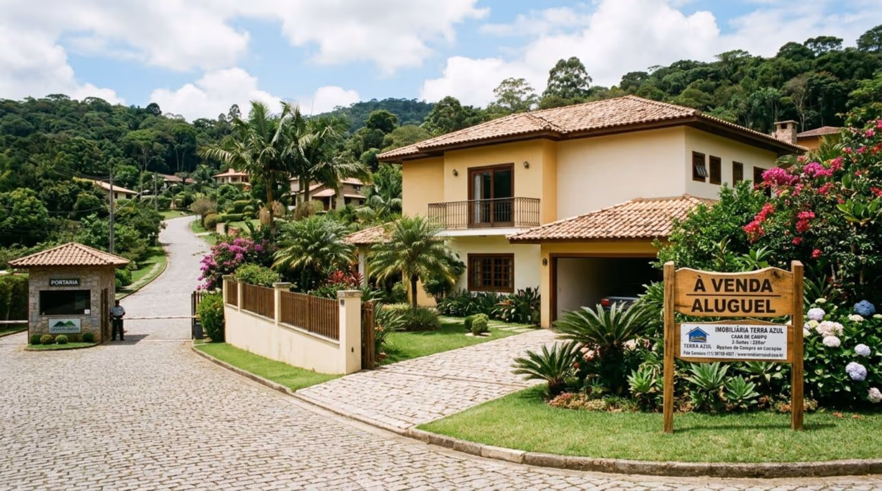 Quanto custa comprar ou alugar uma casa em condomínio no interior?