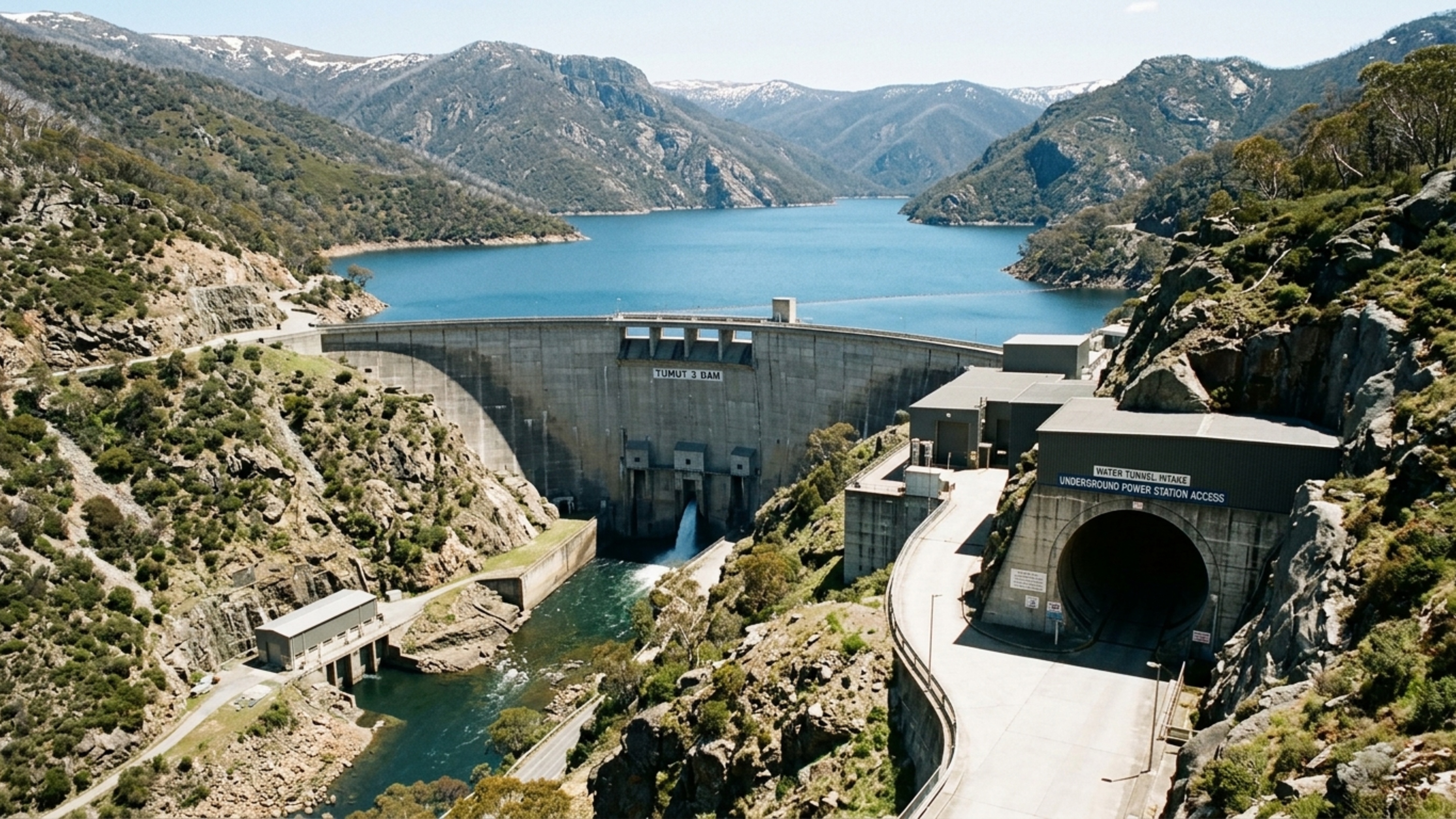 A obra com 145 km de túneis e 16 barragens que virou uma das maravilhas da engenharia australiana