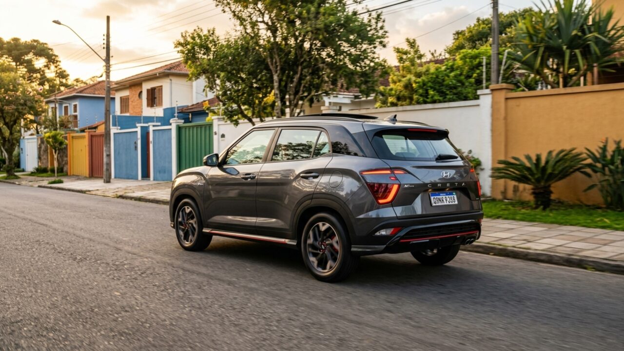 Chegar com as mãos ocupadas ficou mais fácil neste SUV de 422 litros que abre o porta-malas automaticamente