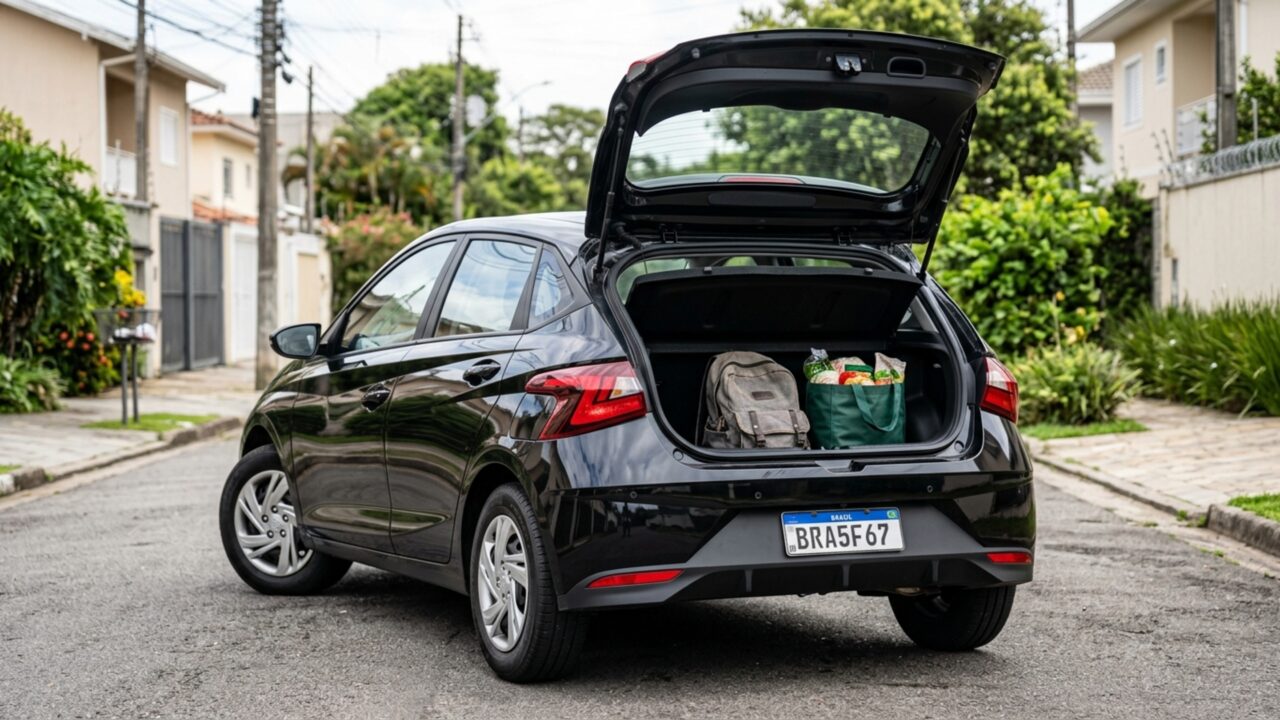 Novo hatch da Hyundai chega por R$ 99.990 com seis airbags e painel digital de 12,3 polegadas