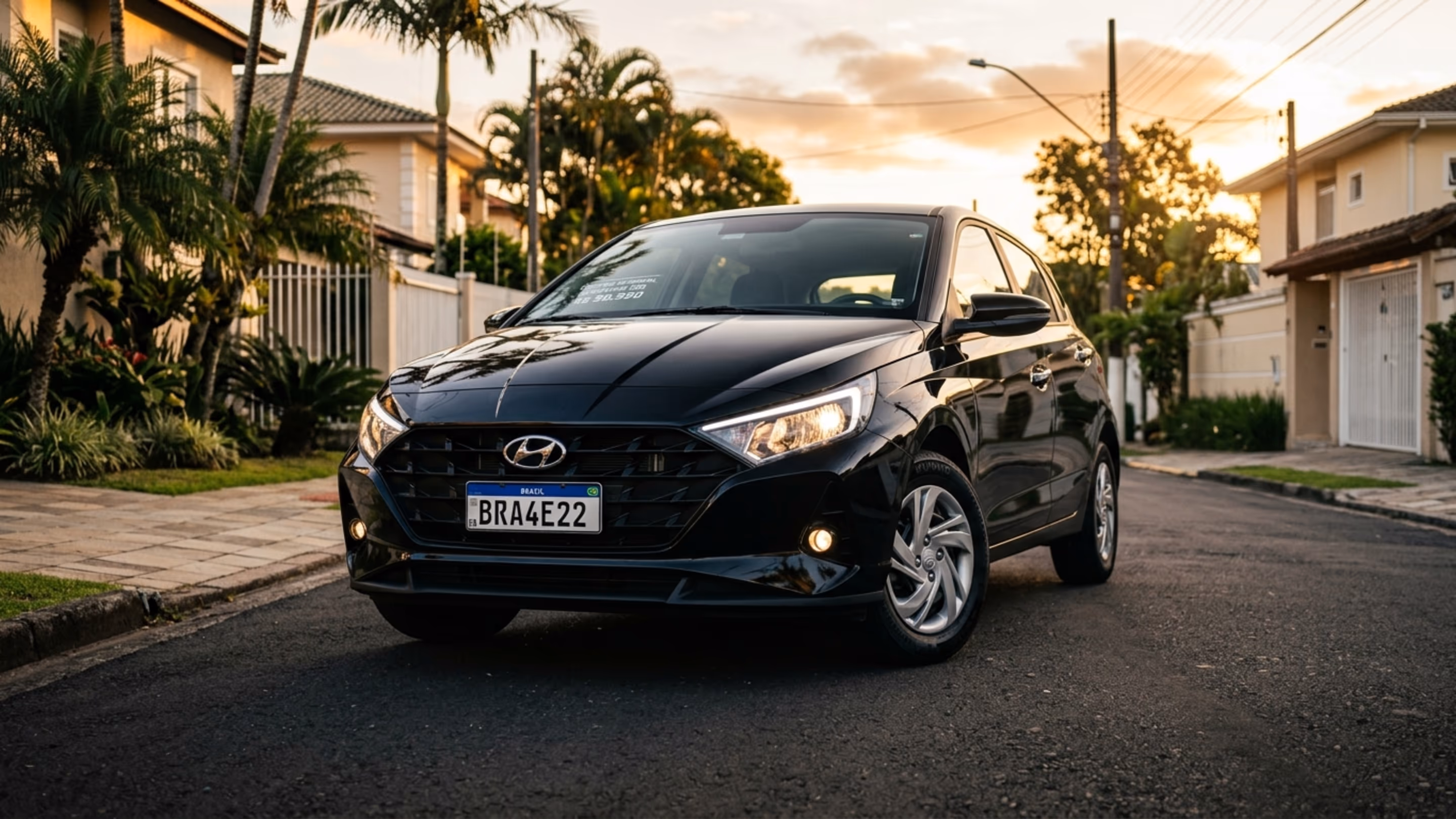 Novo hatch da Hyundai chega por R$ 99.990 com seis airbags e painel digital de 12,3 polegadas