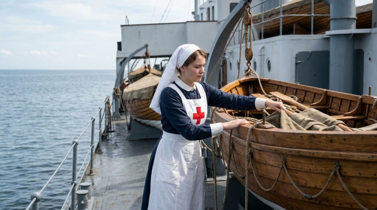 O trabalho e a rotina de Violet Jessop como enfermeira voluntária em tempos de guerra