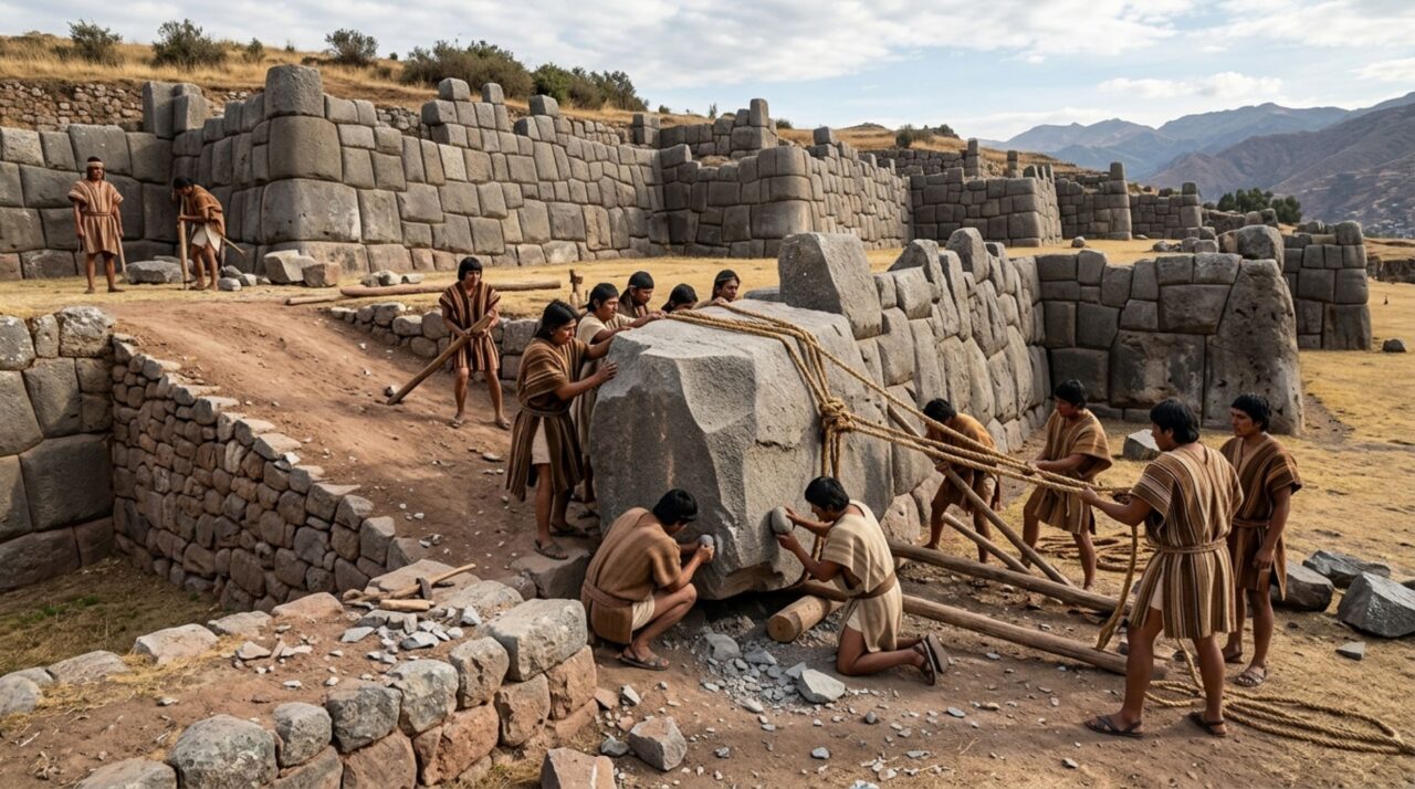 A engenharia de encaixes que ajudou as muralhas a resistir aos terremotos