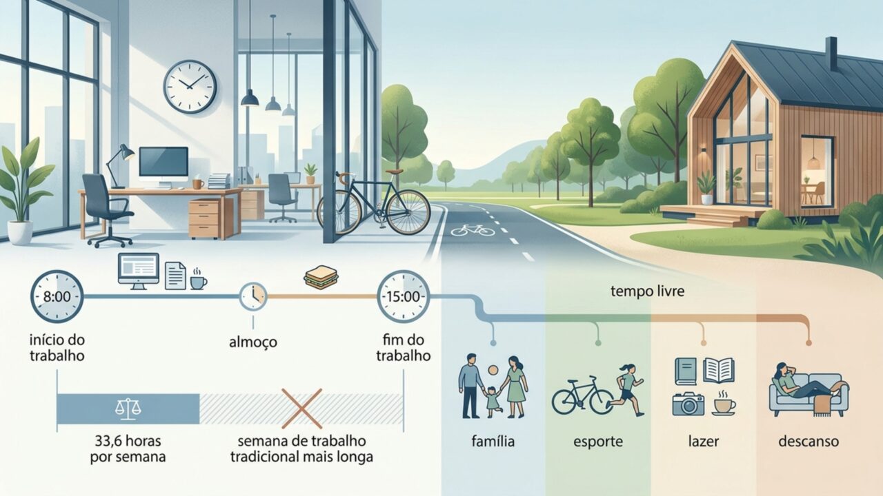 Na Noruega, a qualidade da vida pessoal é tão importante que sair do trabalho às 15h é norma e a Geração Z já deseja semana de 4 dias