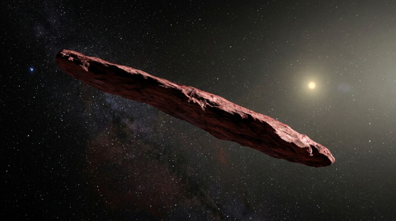 O visitante interestelar de até 400 metros que acelerou de forma inesperada ao se afastar do Sol