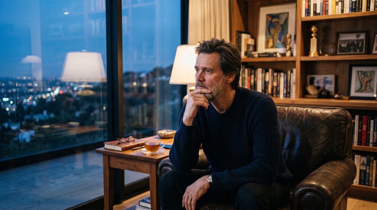 O alerta de Jim Carrey sobre fama, dinheiro e a busca pela verdadeira felicidade.