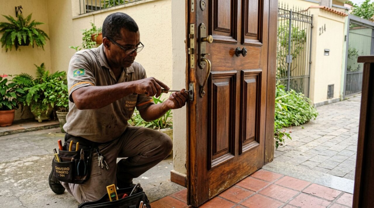 Evite que as chaves fiquem presas na fechadura: uma solução simples para abrir a porta com facilidade