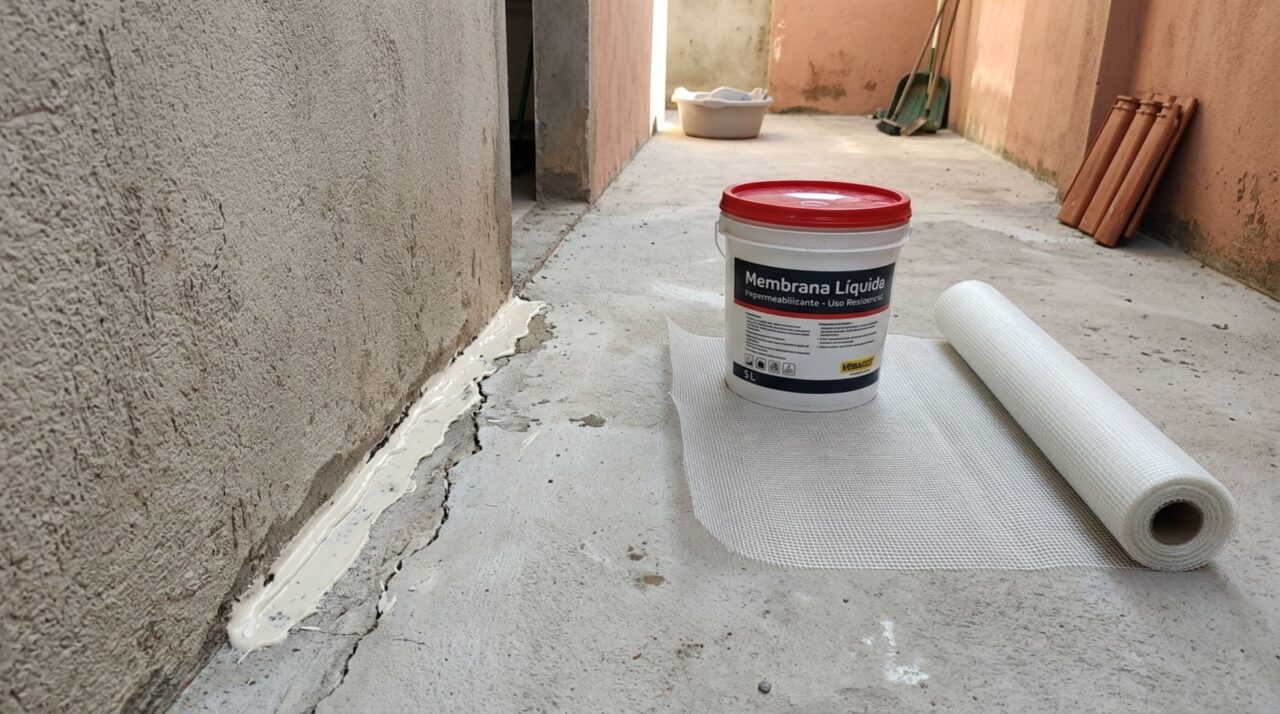 Adeus rachaduras: o selante plástico aplicado diretamente sobre fissuras é resistente à chuva e se tornou um aliado prático para vazamentos e umidade em telhados.