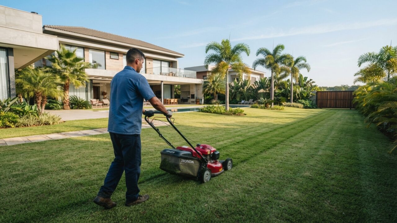 Quanto um jardineiro cobra para fazer a manutenção mensal de um jardim de 300 m² em julho de 2026?