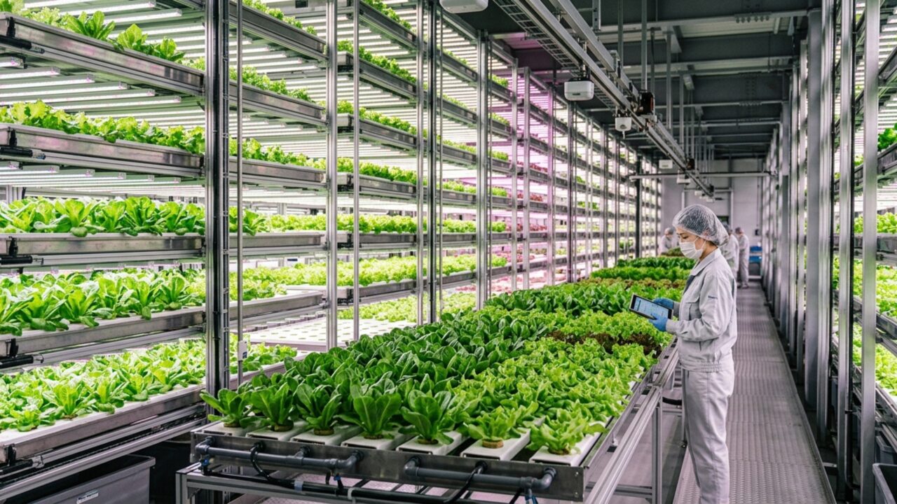 A fazenda vertical que produz 30 mil alfaces por dia dentro de uma fábrica no Japão