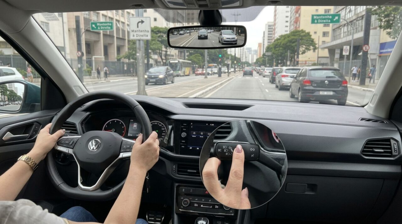 Motoristas que deixam a seta de enfeite ao mudar de faixa devem conhecer o art. 196 do CTB