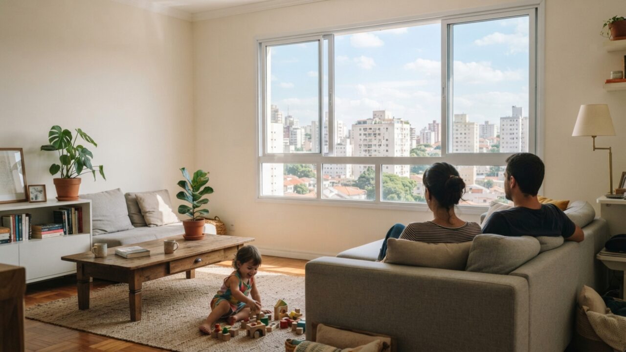 As janelas de PVC com vidro duplo que estão substituindo o alumínio e isolando 90% do barulho da rua