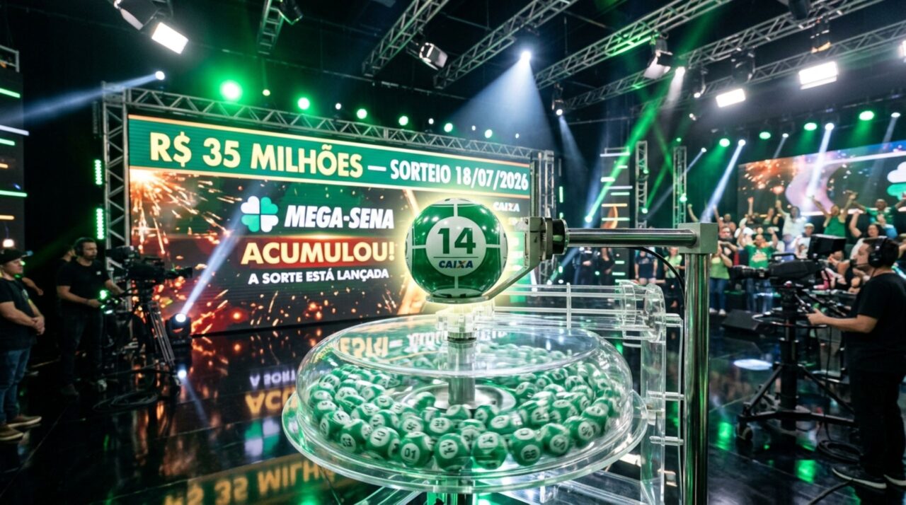 Prêmio de R$ 35 milhões na Mega-Sena movimenta apostadores de todo o país e enche lotéricas