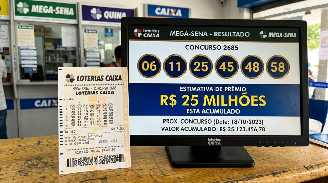 Bilhetes acertam a quadra e quina: quanto cada aposta ganhou nesta Mega-sena?