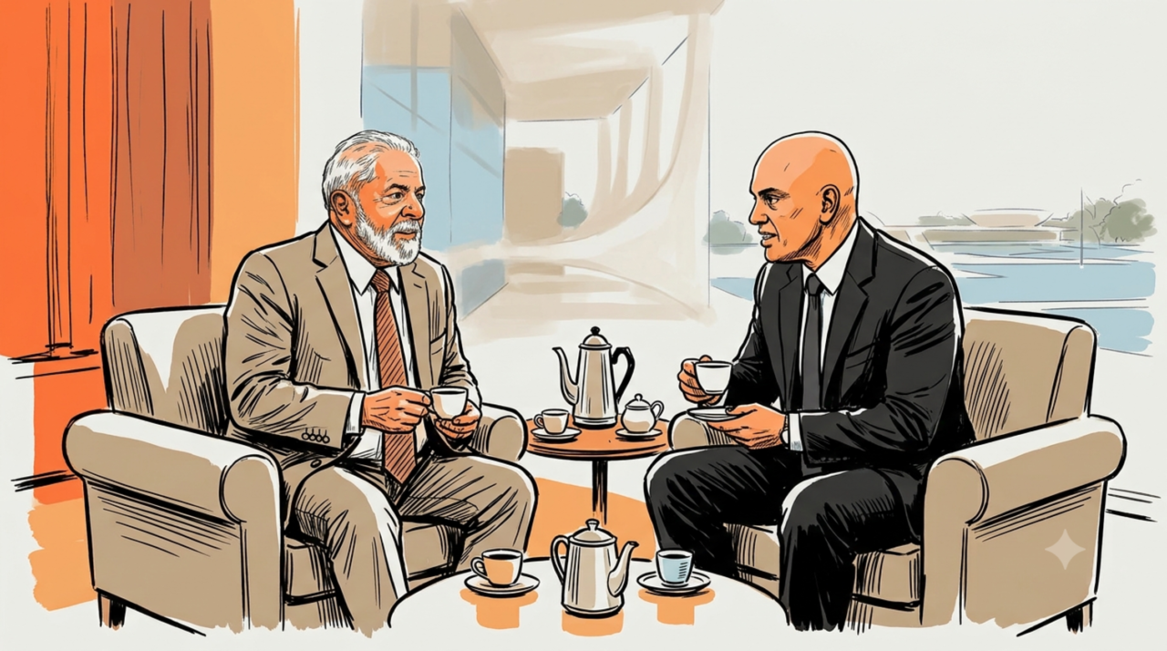 Crusoé: Cafezinho com Moraes foi para falar de Lulinha?