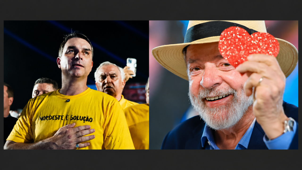 Crusoé: Pesquisa mostra empate técnico entre Lula e Flávio em SP