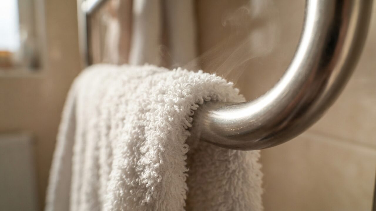 O fim da toalha úmida no inverno: toalheiros aquecidos de baixo consumo elétrico deixam de ser luxo de hotel e invadem banheiros de apartamentos pequenos