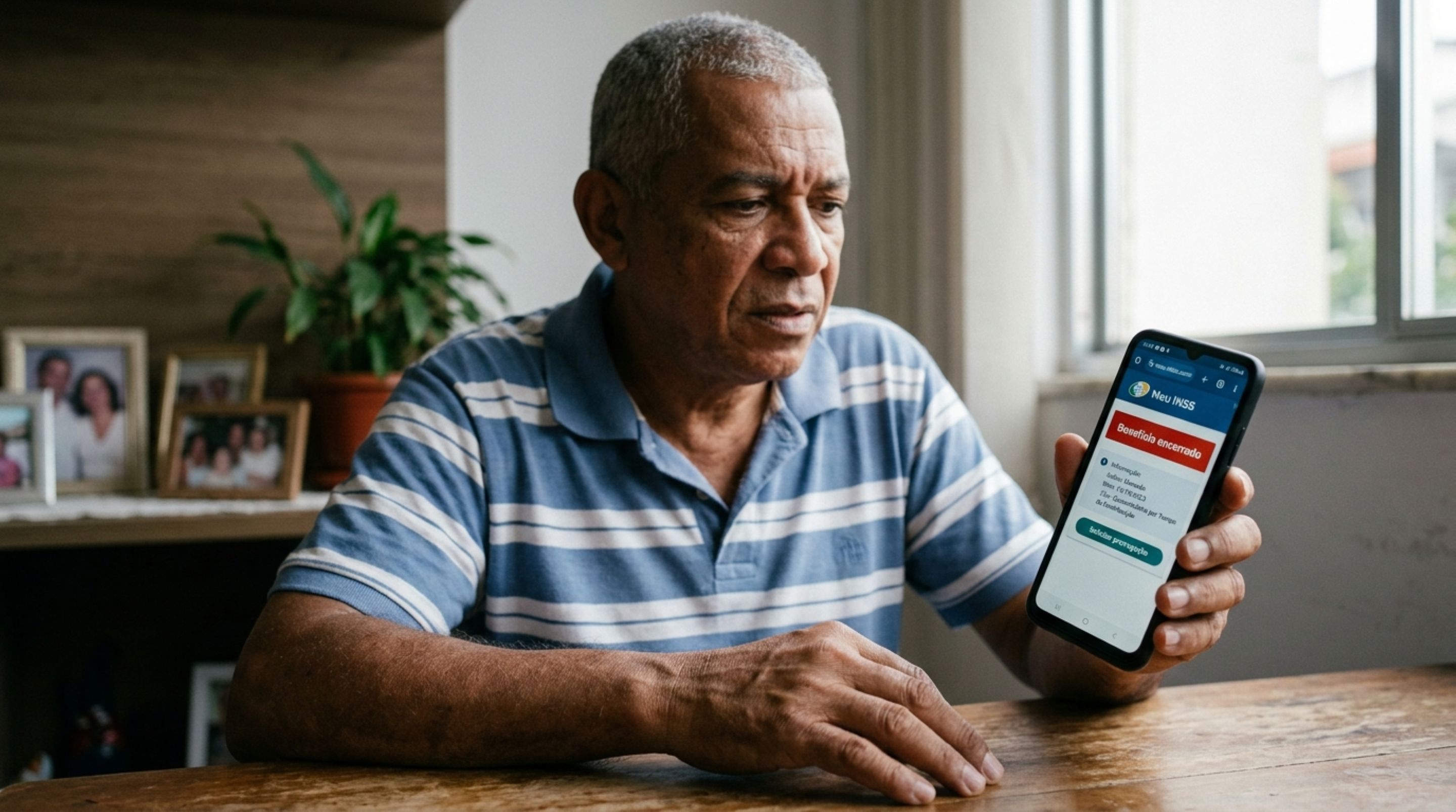 Homem continuou doente após o fim do auxílio por incapacidade, mas descobriu que deveria ter pedido a prorrogação antes do encerramento e precisou voltar ao trabalho - QTU Questões do Universo