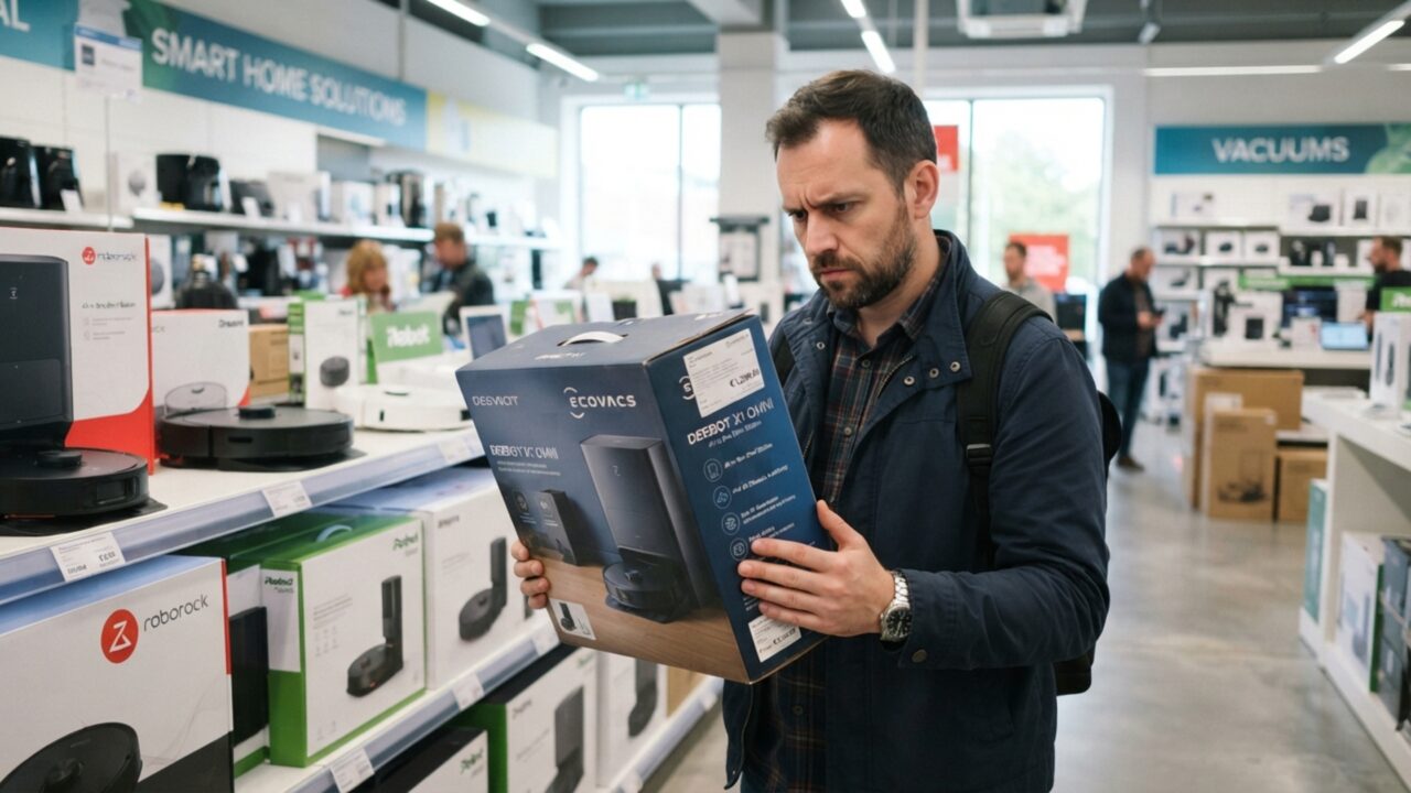 Antes de comprar um robô aspirador: o detalhe na caixa que quase todo mundo ignora e faz o aparelho durar pouco