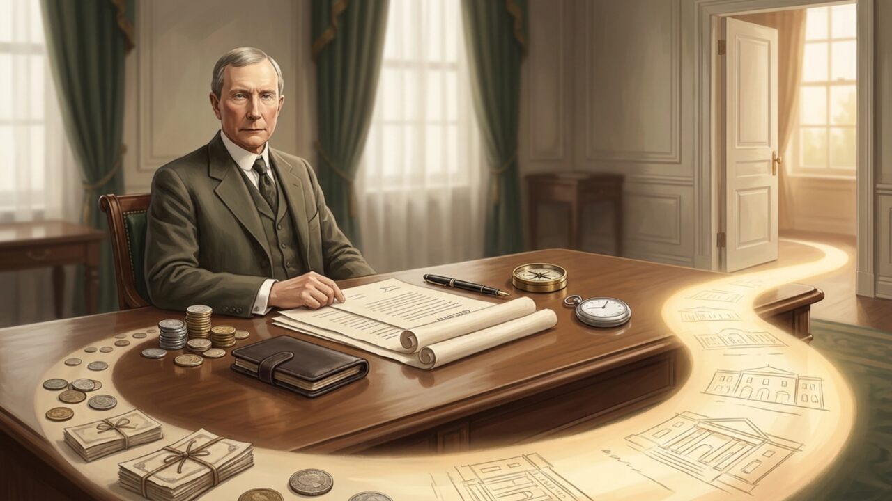 John D. Rockefeller, bilionário que preferia abandonar o bom antes que ele impedisse o ótimo: “Não tenha medo de desistir do bom para perseguir o ótimo”