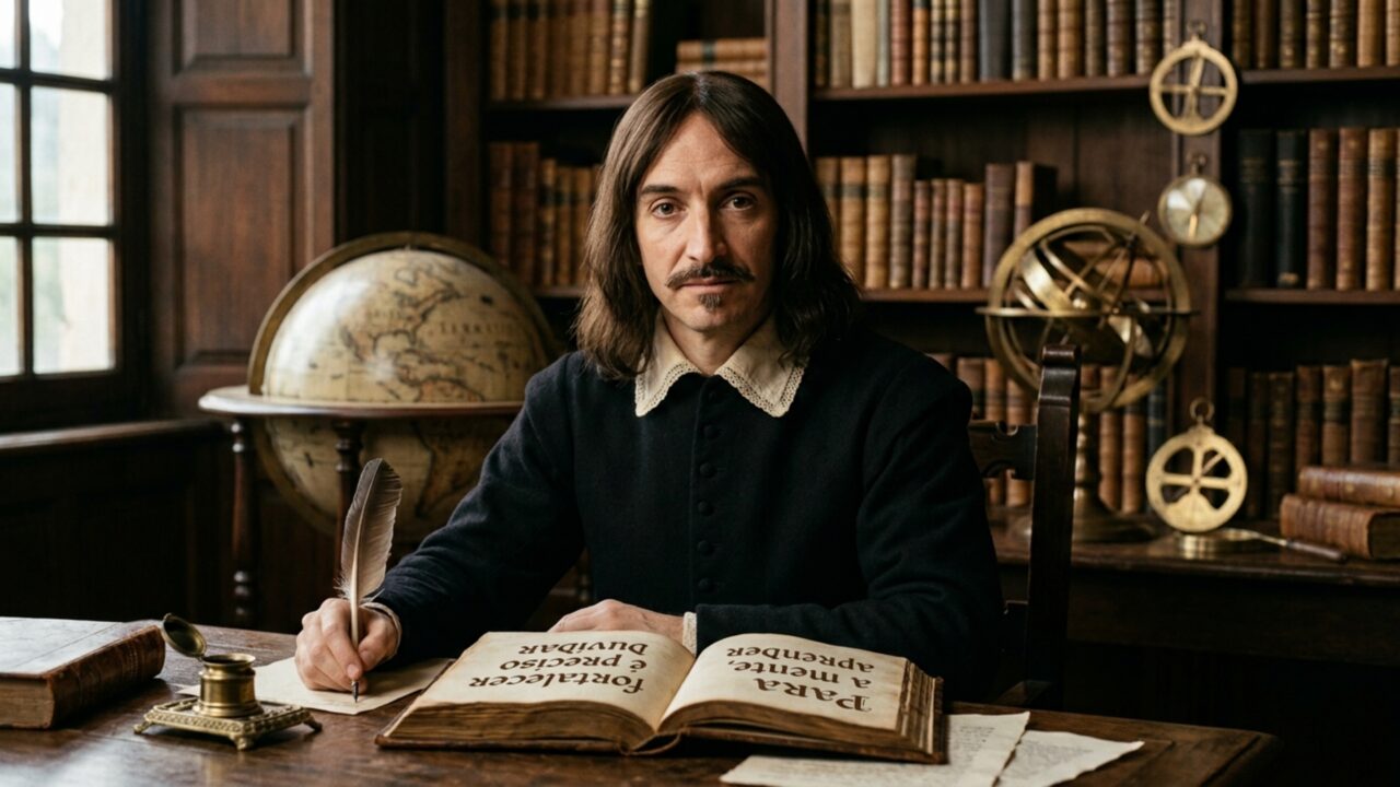 Há mais de 300 anos René Descartes ensinava “Para fortalecer a mente é preciso aprender a duvidar”