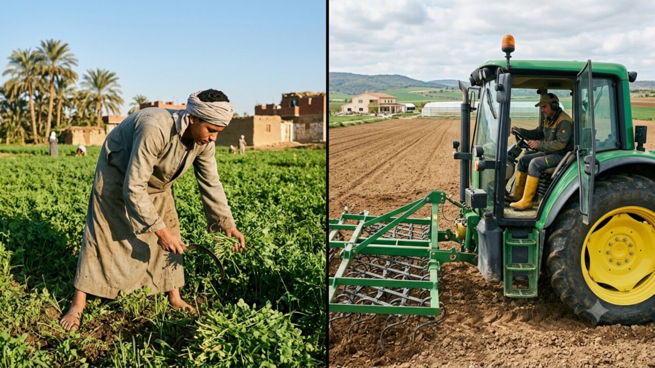 Manuel, fazendeiro: “Um agricultor no Egito ganha 5 euros por dia e aqui nos custa 16 euros/ hora; competimos em condições muito desiguais”