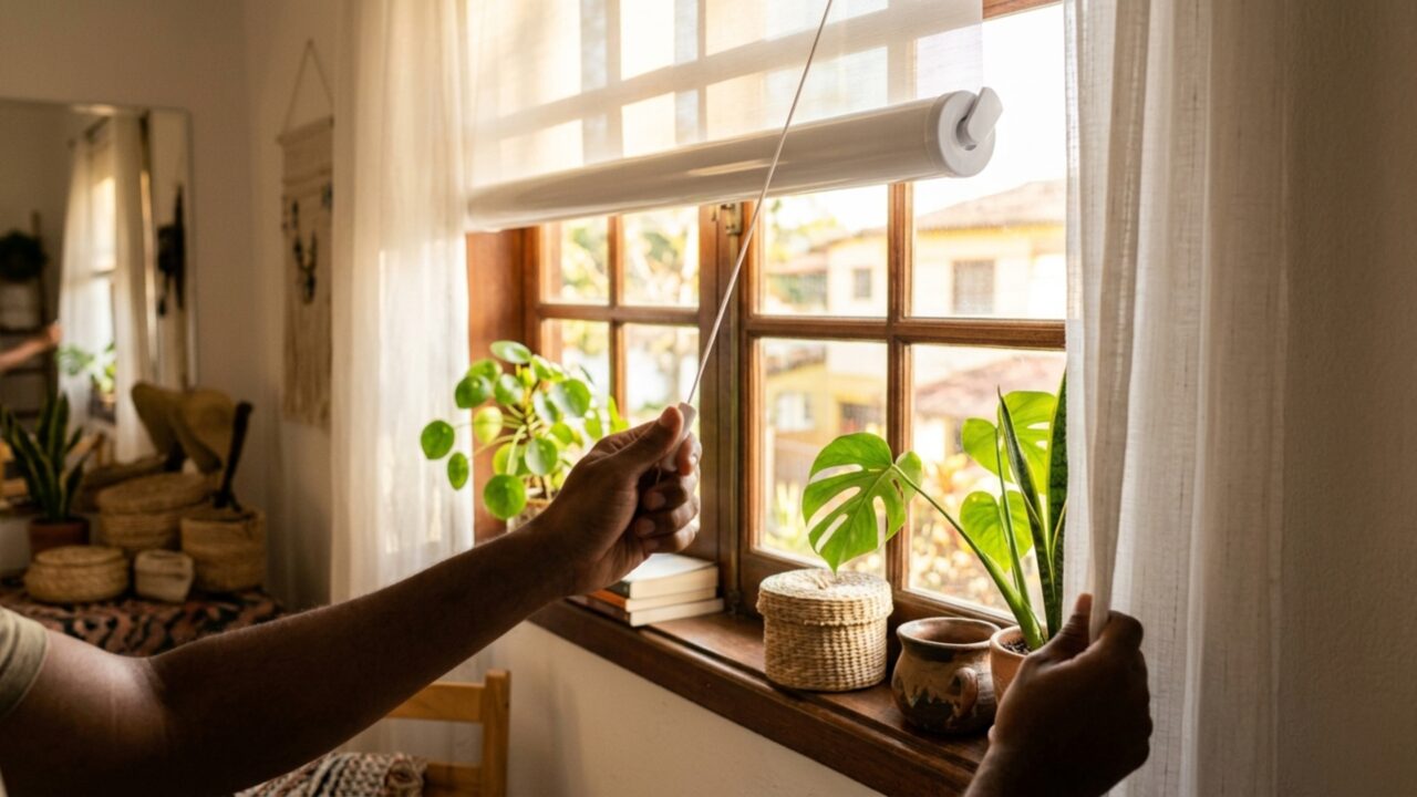 Diga adeus ao calor dentro de casa com mudanças simples em janelas, cortinas, telhado e circulação de ar
